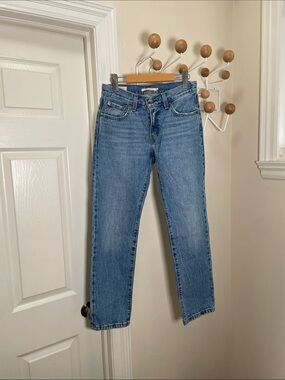 Levi's - Middy Straight Denim Jeans - Blue - 25x29